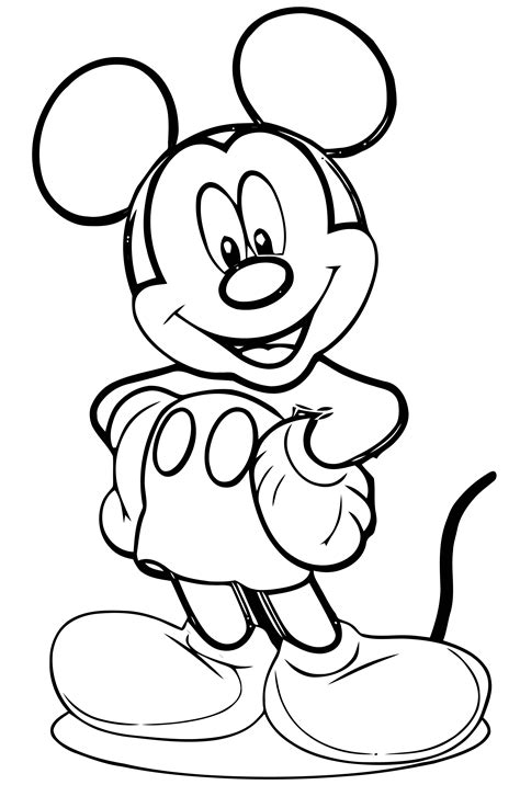 mickey mouse coloring pages